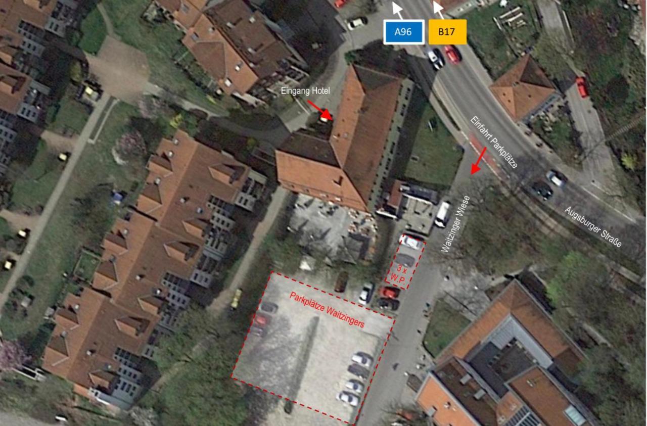 Hotel Waitzingers Landsberg am Lech Bagian luar foto